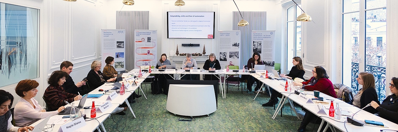 Konferenz zu KI und Gender, credits: FES Paris/Mathieu Gug