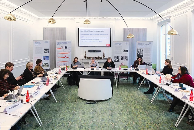 Konferenz zu KI und Gender, credits: FES Paris/Mathieu Gug