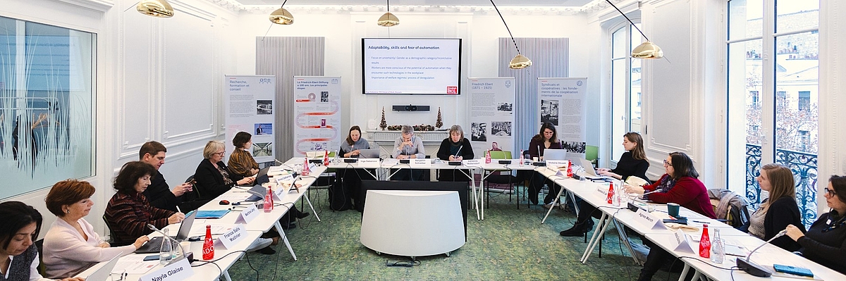 Conférence IA et genre, credits : FES Paris/Mathieu Gug