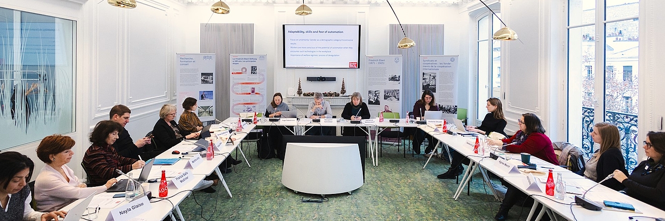 Conférence IA et genre, credits : FES Paris/Mathieu Gug