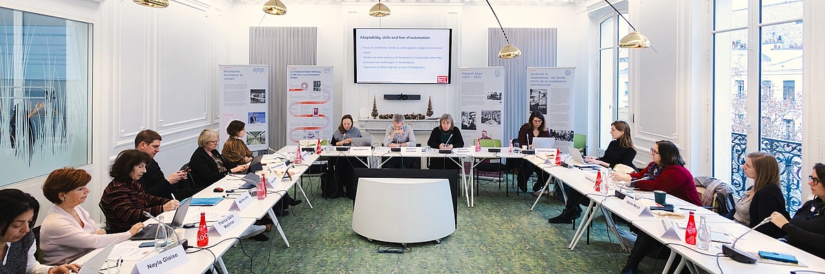 Konferenz zu KI und Gender, credits: FES Paris/Mathieu Gug