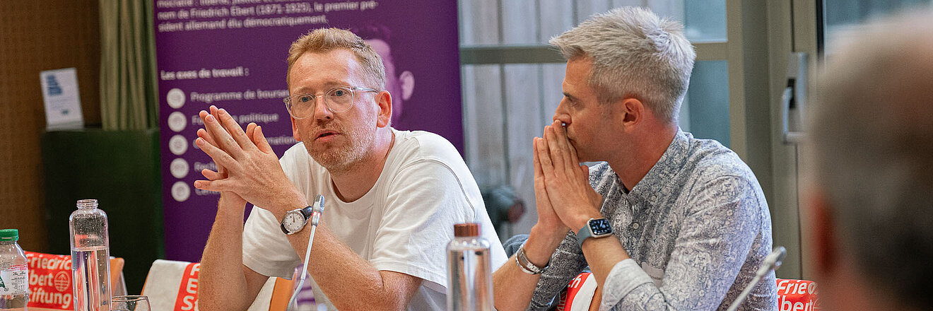 Panel avec Mathieu Molard de Street Press, Copyright: Philomène Chabert