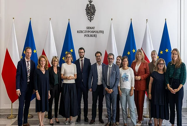 Au Sénat à Varsovie, Copyright : FES Varsovie