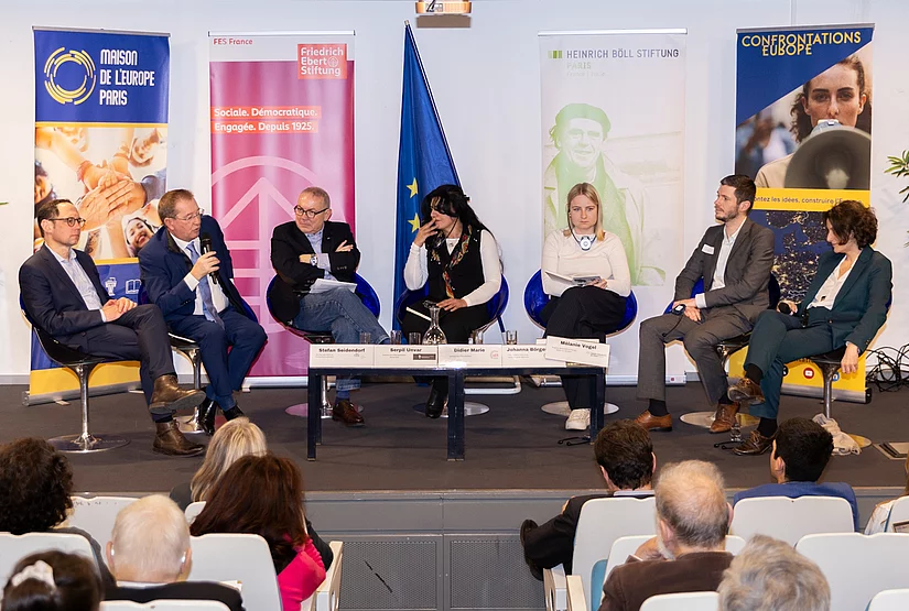 Konferenz mit Confrontations Europe, credits: FES Paris/Mathieu Gug