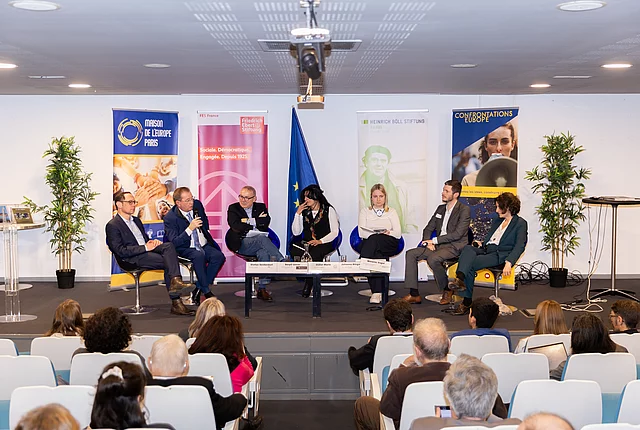 Konferenz mit Confrontations Europe, credits: FES Paris/Mathieu Gug