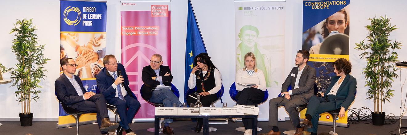 Konferenz mit Confrontations Europe, credits: FES Paris/Mathieu Gug