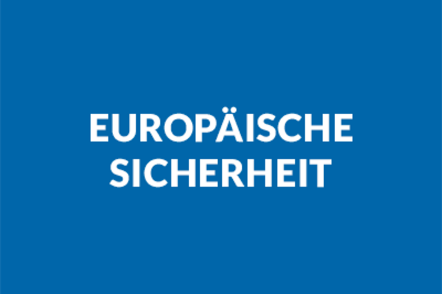 Europäische Sicherheit