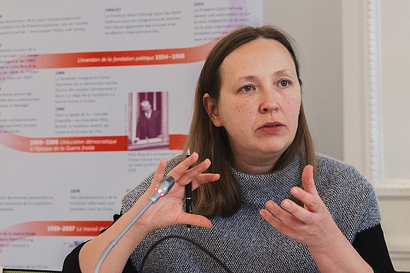 Inga Sabanova, credits : FES Paris/Mathieu Gug