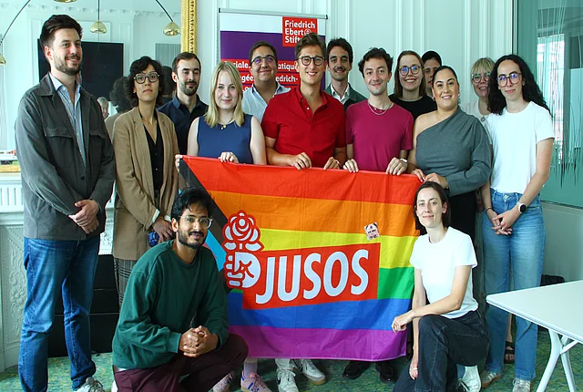 Jusos und JS, Copyright: FES Paris