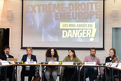 Premier Panel avec Sarah Coupechoux, Eléonore Schmitt, Kristina Seidelsohn et Mosè Vernetti