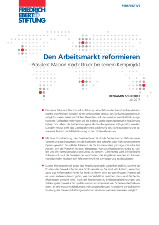 Den Arbeitsmarkt reformieren