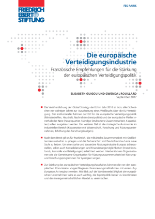 Die europäische Verteidigungsindustrie