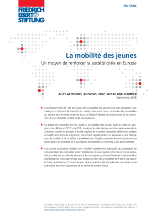 La mobilité des jeunes