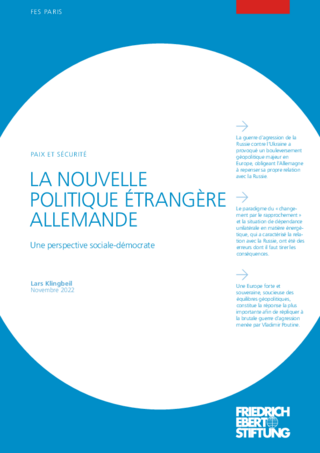 La nouvelle politique étrangère allemande