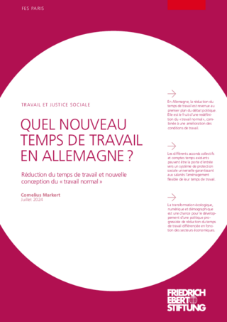 Quel nouveau temps de travail en Allemagne?